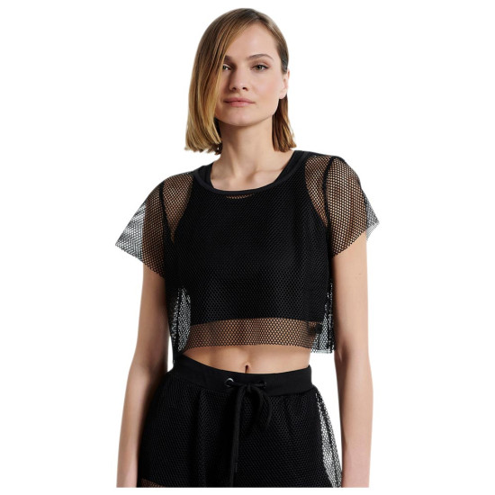 Bodytalk Γυναικεία κοντομάνικη μπλούζα crop